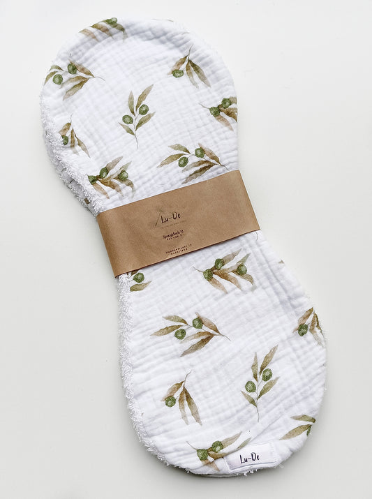 Spuugdoek XL Olives- Set van 2