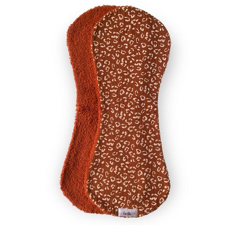 Spuugdoek XL Panter Roest - Set van 2