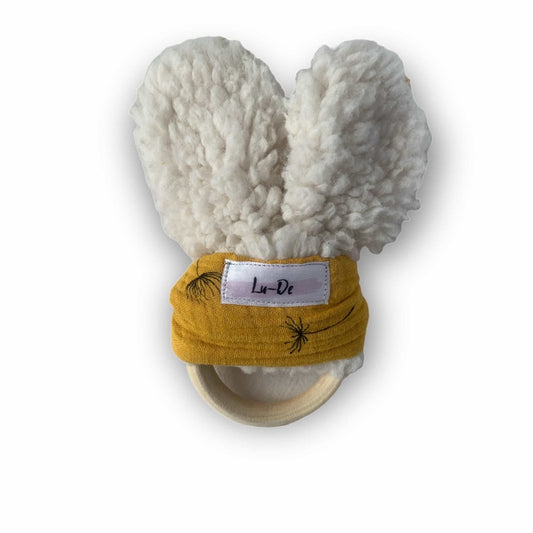 Lu-De bijtring ochre pluisje